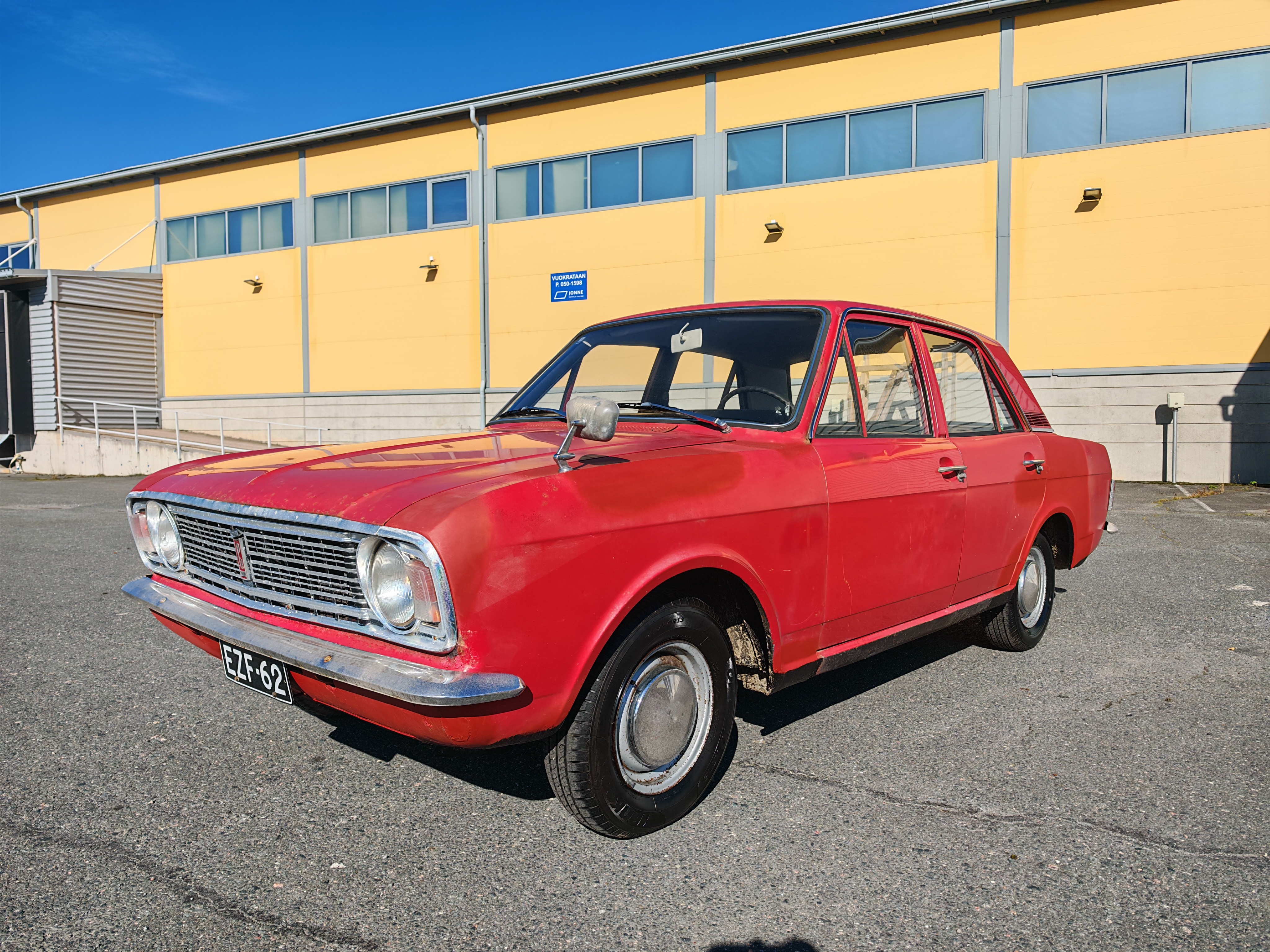 Ford Cortina -68 juuri katsastettu! (1968)
