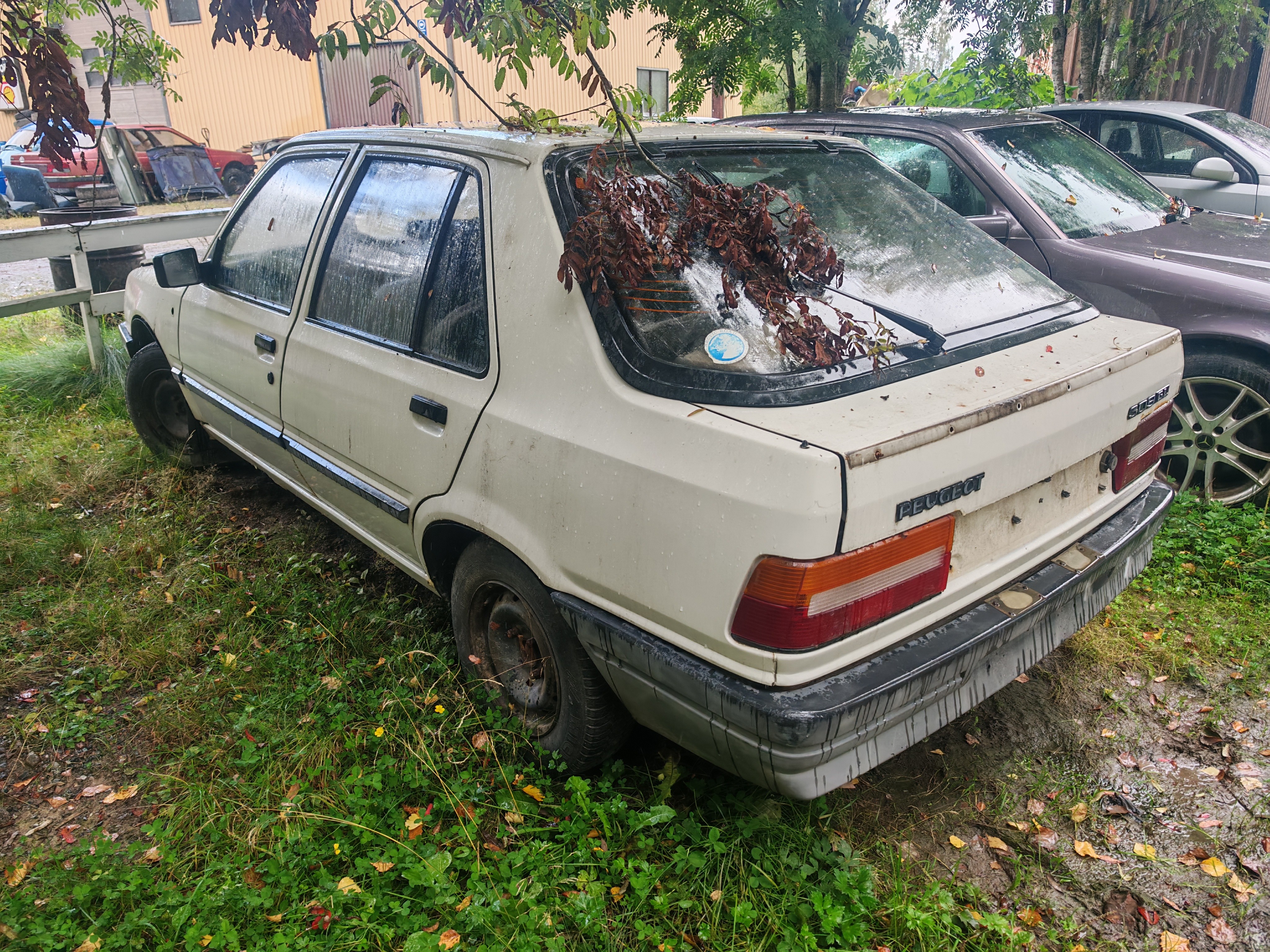 Peugeot 309 varaosa auto (1986)